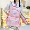 A new type of casual, versatile, lightweight, large-capacity student backpack with a high appearance level, fresh and sweet nylon bag for women Specification image
